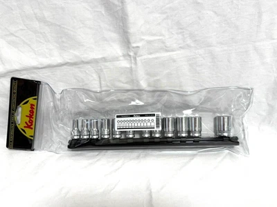 Koken RS3300XZ/12 Z-EAL Semi Deep Hex Socket Wrench Set 12-piece 3/8" (9.5sq) K - Image 1 of 4