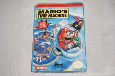 Mario's Time Machine (Nintendo NES) Complete in Box CIB - Image 1 of 4
