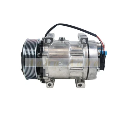 12V A/C Compressor F69-6003-114 F696003114 for KenWorth Sanden 4090 4391 4391E - Image 1 of 4
