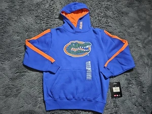 Colosseum Florida Gators Sweatshirt Blue Pullover Youth XS Hoodie Big Gator Logo - Picture 1 of 10