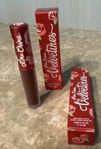 LOT OF 2 Lime Crime VELVETINES ~ WICKED ~ Liquid Matte Lipstick .088 oz X 2 - Picture 1 of 7
