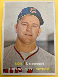 1957 Topps Baseball High end set break! #371 Bob lemon NM+ - Picture 1 of 2
