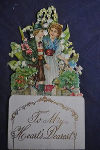 To My Hearts Dearest Victorian Card - Picture 1 of 4