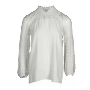 Sandro Paris Women's Shirt Size 0 / XS Floral E11476H - Picture 1 of 9