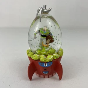 Disney Store Pixar Buzz Light Year Toy Story Snow Globe Read - Picture 1 of 5