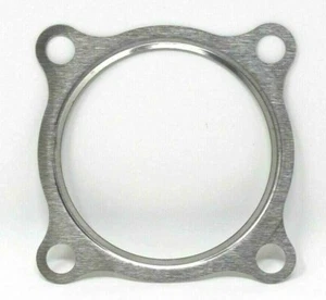 2.5" Inch 4 Bolt Turbo Stainless Steel Exhaust Pipe Gasket Garrett Charger - Picture 1 of 2