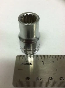 BLACKHAWK 7/16", 12-Point Shallow Socket 1/2" Drive  - Bild 1 von 4