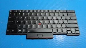 Lenovo ThinkPad 14” T470 Genuine Laptop US Backlit Keyboard 01AX569 SN20L72890 - Afbeelding 1 van 3