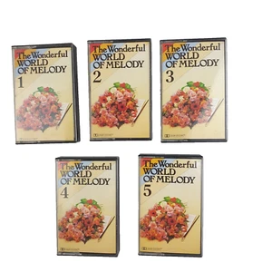Various - The Wonderful World Of Melody Box Set Cassette Tapes x 5, 1983/Musical - Picture 1 of 9