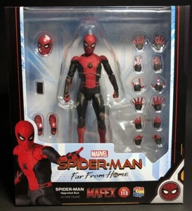 Medicom Toy Mafex No.113 Spider-Man SpiderMan Far From Home Upgraded Suit - NEW - Picture 1 of 11
