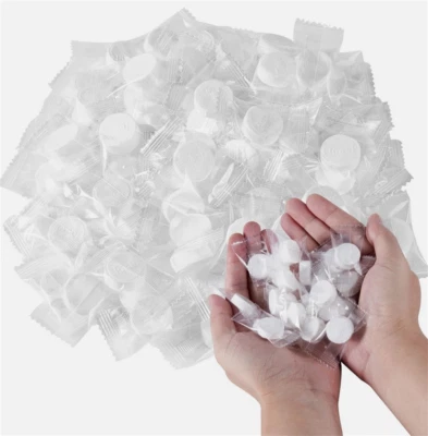 4-20x Komprimiertes Handtuch,tragbar,Einweg,Mini-Handtuch,weich,saugfähig,Baumwo - Bild 1 von 4