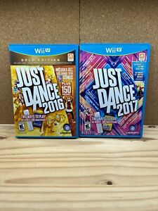Just Dance 2016 and 2017 (Nintendo Wii U)