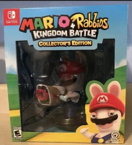 Nintendo Switch Mario and Rabbids Kingdom Battle Gamestop Collector's Edition A - Picture 1 of 6