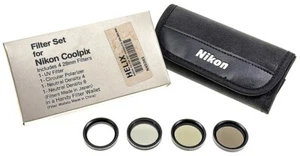 Nikon 28 mm Filter Kit For CoolPix Cameras  UV   ND4   ND8   C-PL  NOS Open Box - Picture 1 of 1