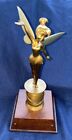Walt Disney Bronze Tinkerbell Statue 25 Year Cast Member Service Award 12" 