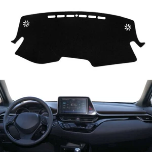 For Toyota CHR C-HR 2016-2023Black Dashboard Cover Dashmat Dash Anti-Sun Mat Pad - Picture 1 of 9