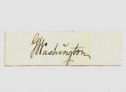 George Washington Autograph Reprint On Genuine Original Period 1780s Paper 