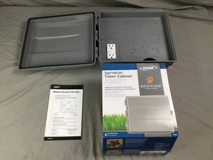 Orbit 57095 Sprinkler Irrigation Timer Cabinet Box Outdoor Weather Resistant - Picture 1 of 16