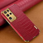 For Samsung Galaxy S21 S20 S10 Note 10 Plus Note20 Ultra Leather Back Phone Case