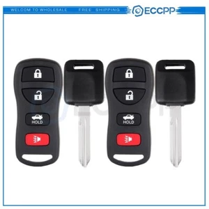 4 for 2004 2005 2006 2007 2008 2009 2010 Armada Remote Key Fob + Ignition Key - Picture 1 of 8