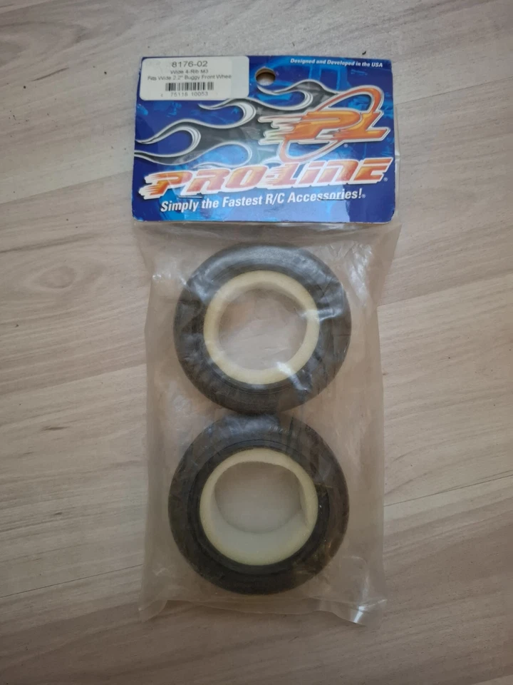 Proline 1/10 4 RIB M3 2WD Vorferreifen Front Tyres  RIlle Team Associated Xray  - Bild 1 von 1