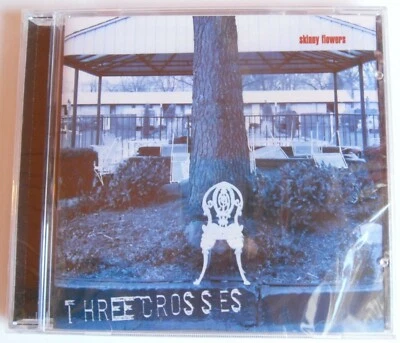 Three Crosses Skinny Flowers CCM Rock Like Third Day,Rick Cua,Allies,Geoff Moore - Bild 1 von 2