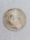 1869 S Seated Liberty Half Dollar