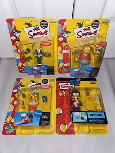 Barney Milhouse Montgomery Burns Artie Simpsons Playmates Toys 2000 NEW RARE! - Picture 1 of 9