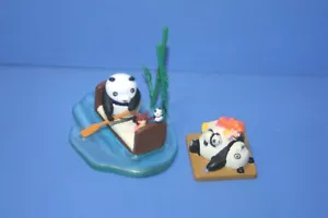 Panda! Go Panda Papanda & Pan chan&Mimiko Figurenset Yujin, Kabaya Hayao Miyazaki - Bild 1 von 18