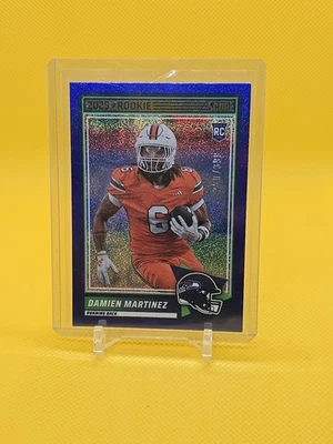 2025 Score Damien Martinez Blue Sparkle #'d 230/399 Seattle Seahawks #46 - Image 1 of 2