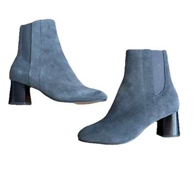 Очень хороший Joie женщин милый серый молнии каблука замши ботинок ботинки 6 M США - Изображение 1 из 4