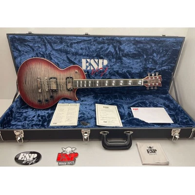 ESP USA Customshop Eclipse FM EMG CH Blood Moon E-Gitarre  - Bild 1 von 4
