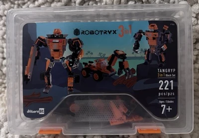 Robotryx 3in1 Block Set - Tangryp STEM Toy - Image 1 of 3