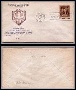 US FDC # 883 10c Ethelbert Nevin Grady 1940, 0a1557 - Picture 1 of 1