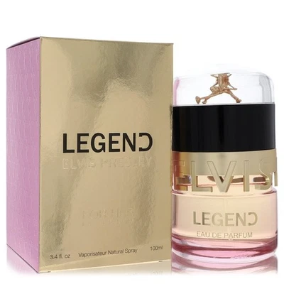 Eau de Parfum Spray Elvis Presley Legend de Bellevue Brands 3,4 OZ para Mujer Foto 1 de 4