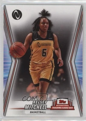 2023 Topps International Trading Card Day Athletes Unlimited Kelsey Mitchell #5 - Image 1 of 2