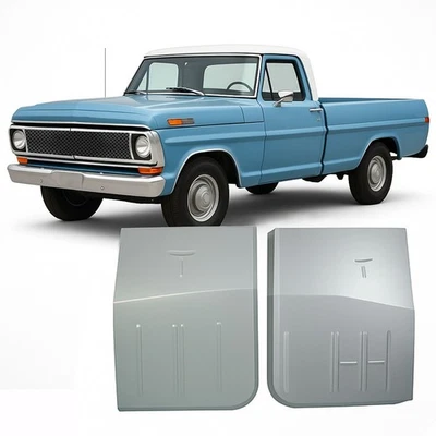 PAIR For 1967 1968 1979 FORD F100 F150 F250 F350 & BRONCO FRONT FLOOR PAN USA - Image 1 of 4