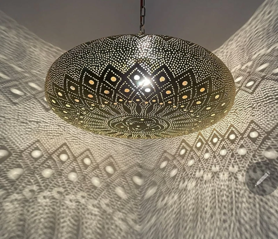 Lámpara de araña turca marroquí mosaico globo Foto 1 de 1