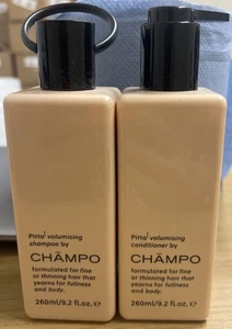 Champo Pitta Volumising Collection Shampoo & Conditioner 260ml New - Picture 1 of 3