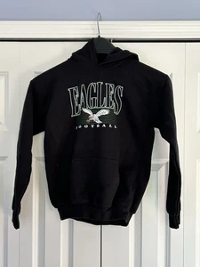 Jugend NFL Philadelphia Eagles Hoodie schwarz Größe Youth Large - Bild 1 von 5