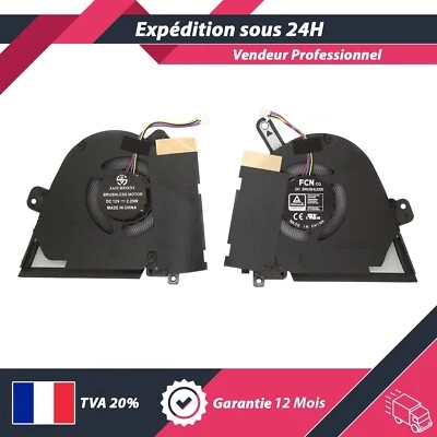 VENTILATEURS CPU & GPU FAN ASUS TUF GAMING DASH F15 FX516 / FX516P / FX516PR