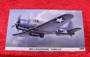 Hasegawa 09835 SBD-4 Dauntless VMSB-233 modelo avión kit 1:48 NUEVO EMBALAJE ORIGINAL - Imagen 1 de 2