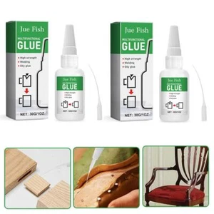 1-5X Jue Fish Glue,Jue Fish Welding High-Strength Oily Glue Glue O5C7 - Picture 1 of 28