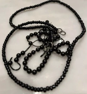 Black Onyx Gemstones Round, For Jewelry Making - Picture 1 of 2