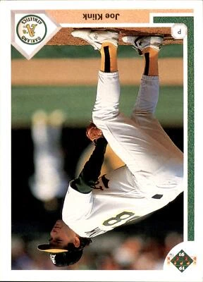 Joe Klink #468 1991 Upper Deck - Image 1 of 2