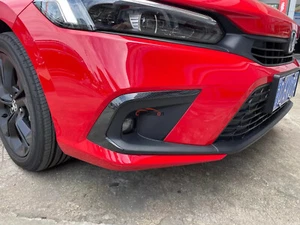 Car Accessories Parts For Honda Civic 2022 Front Fog Lamp Trim Strip Stickers - Bild 1 von 8