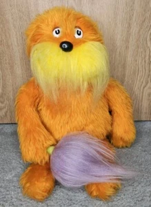 Vintage Coleco 1983 Dr. Suess The Lorax Stuffed Plush Toy Rare Plush 16" - Picture 1 of 5