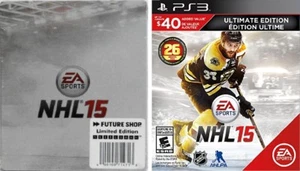 NHL 15 *ULTIMATE EDITION* (PS3) + *COLLECTOR'S STEELBOOK* [ Game + Collectible ] - Picture 1 of 8