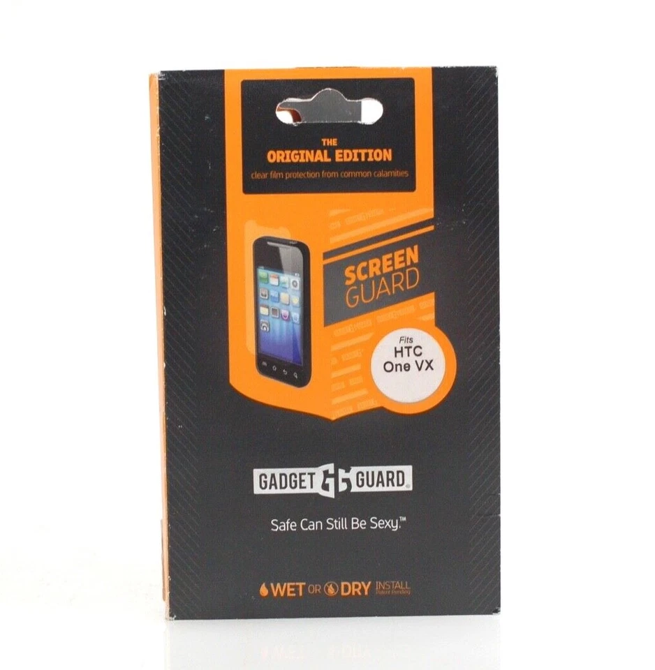 Gadget Guard Wet / Dry Screen Guard Screen Protector For HTC One VX NEW - Image 1 of 2
