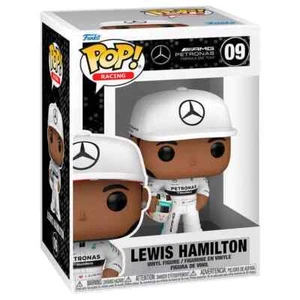 Figurine Pop Funko Lewis Hamilton F1 Casque Blanc 3,75" - Imagen 1 de 3